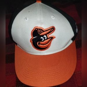 Baltimore Orioles MLB Adult Cotton Twill Raised Replica Baseball Hat